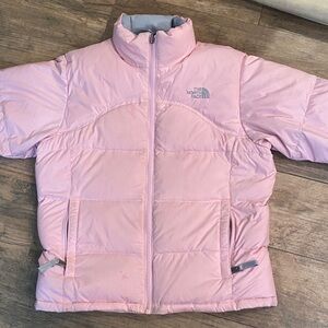 The North Face Kids Light Pink Puffer Jacket